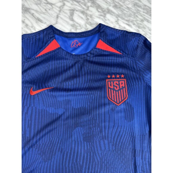 Nike USWNT USA Soccer Jersey Blue soccer 2023 DR4000-406 women's Medium NEW - Picture 9 of 11